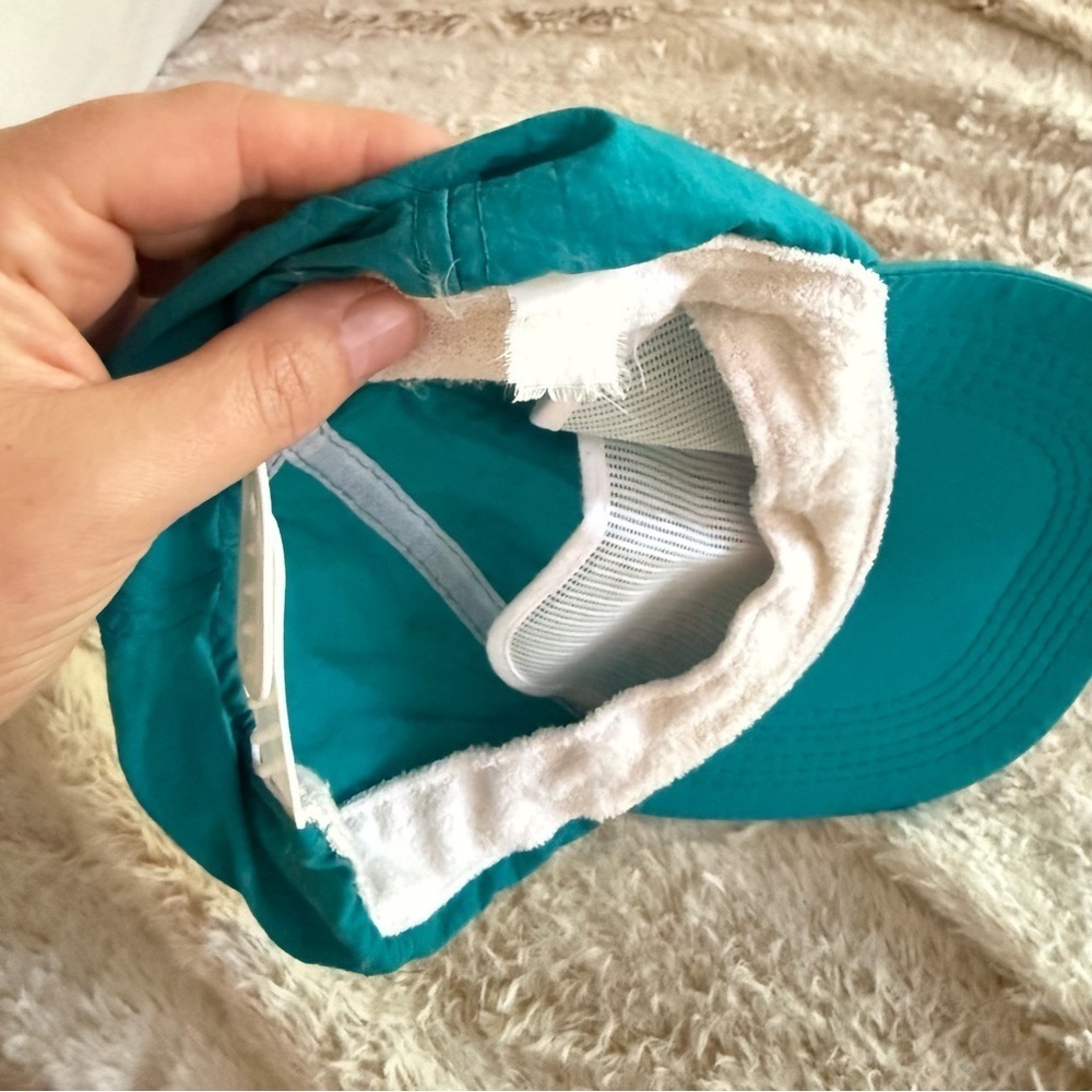 Vintage Lake Tahoe Heavenly Ski Resort Dad Cap Teal Pink - Picture 4 of 7